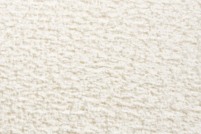 Esszimmerstuhl Bonnet 2er-Set, Off-White mit schwarzem Metallgestell