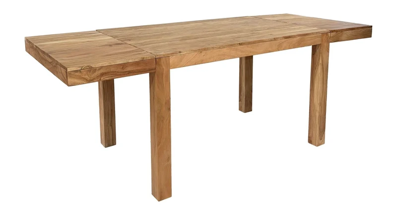 Esszimmertisch Akazie 160-240cm ausziehbar, Massivholz für 10 Personen