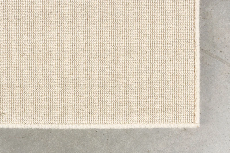 Teppich Crossing 200x300 Beige mit Zebra-Muster aus 100% Wolle