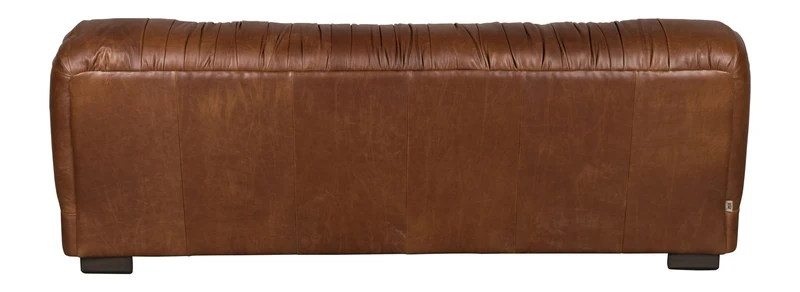 Sofa Douglas 3-Sitzer aus Leder in Chocolate Braun von Dutchbone