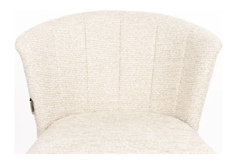 Esszimmerstuhl Georgia, stapelbares 2er-Set aus Sperrholz in Beige