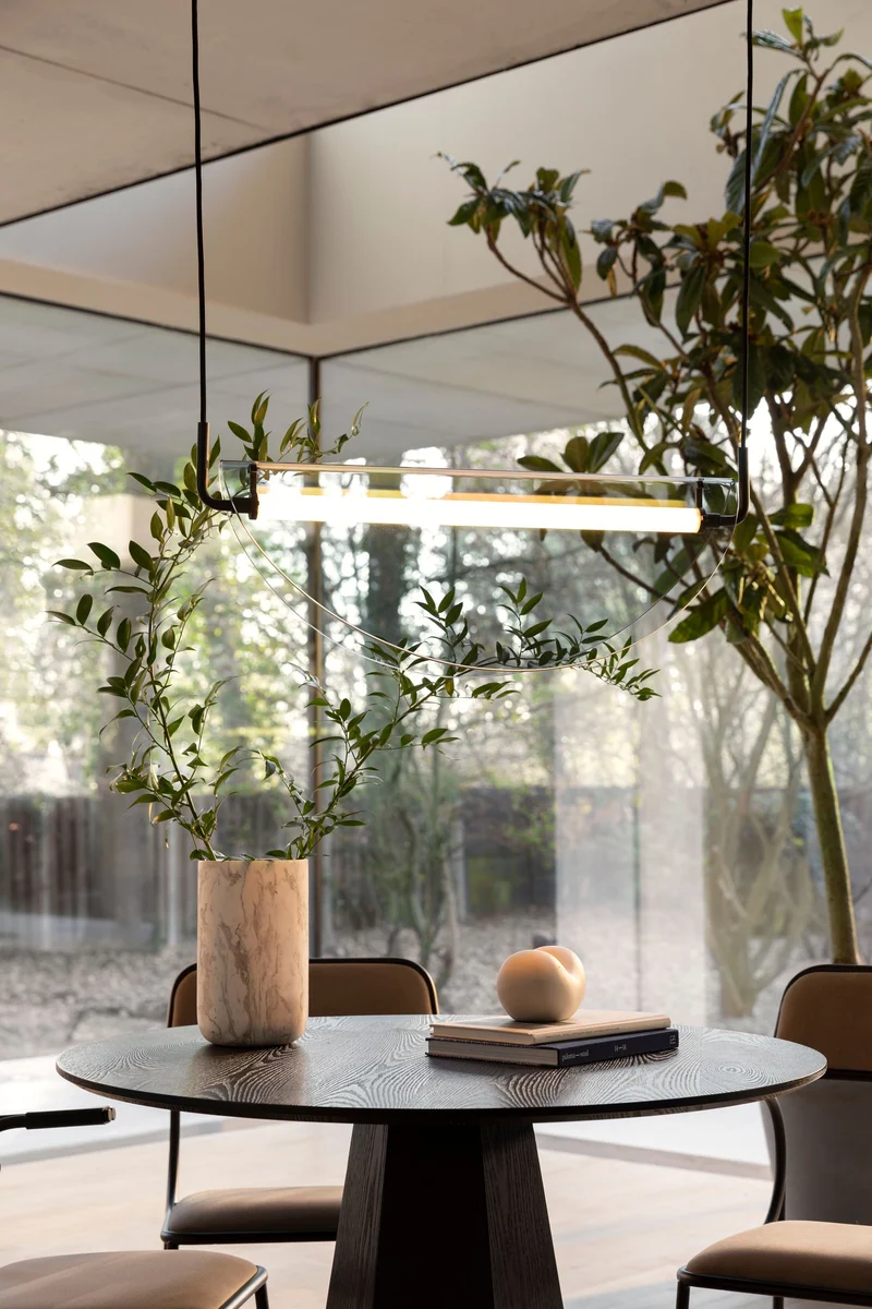 Marmorvase Fajen Marble White von Zuiver für Wohnzimmer