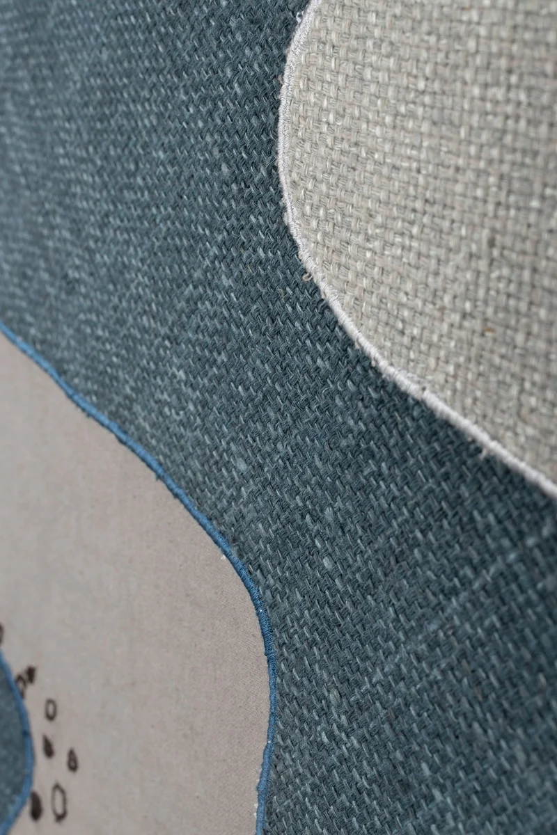 Wandbild Coastal von Zuiver mit Mangoholzrahmen und Küsten-Motiv