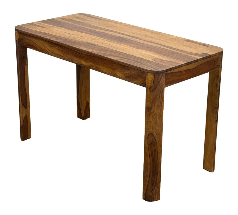 Esstisch Sheesham Massivholz 120cm, Küchentisch für 6 Personen
