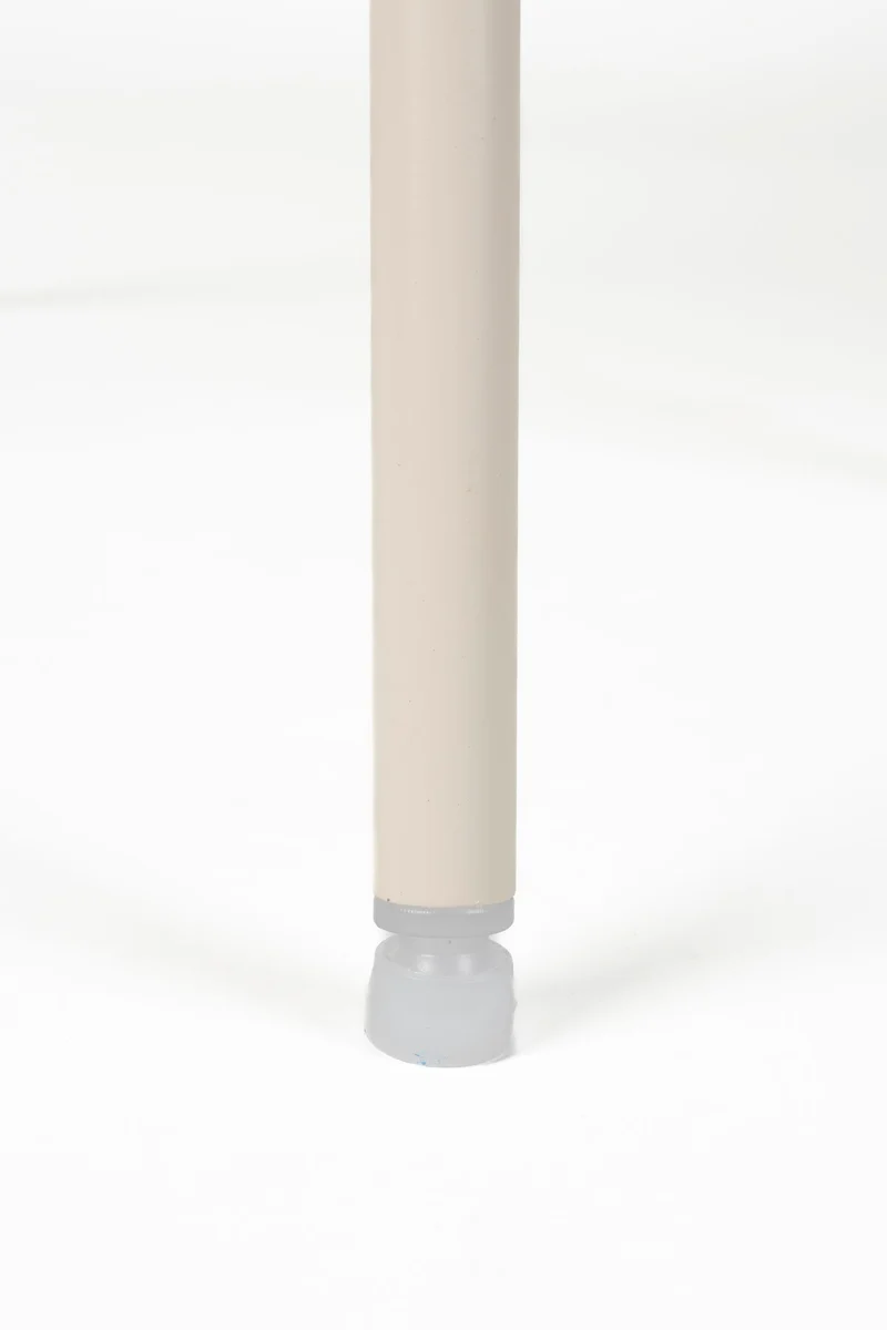 Esszimmerstuhl Marion im 2er-Set, Off White mit Bouclé-Bezug