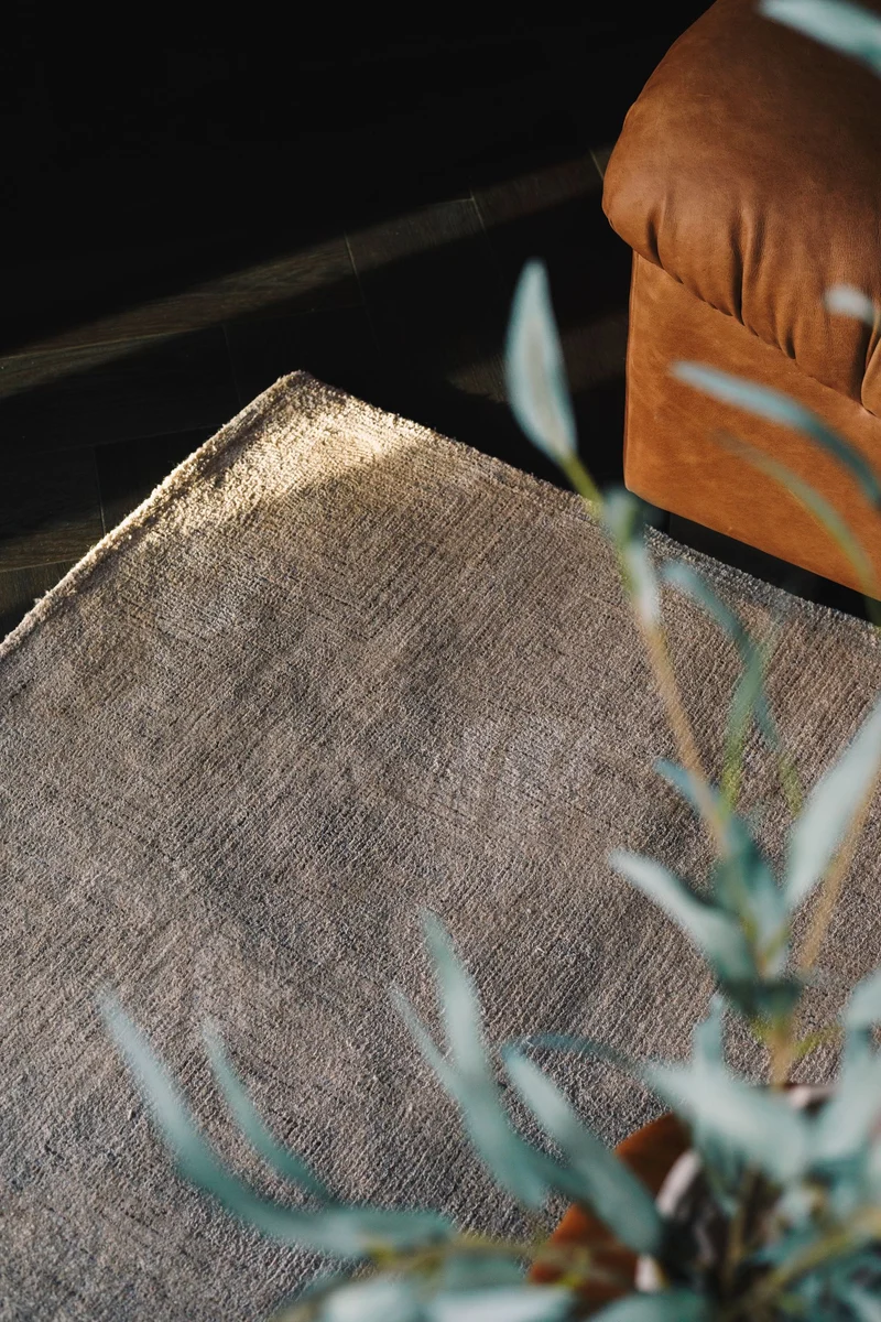 Teppich Maryland 160x230 cm in Beige mit weicher Polyester-Oberfläche