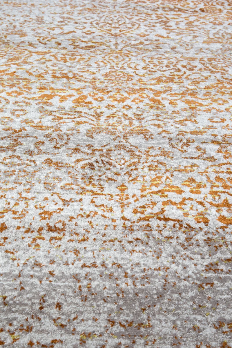Teppich Magic Sunrise 160x230 cm, Orange mit Vintage-Muster von Zuiver