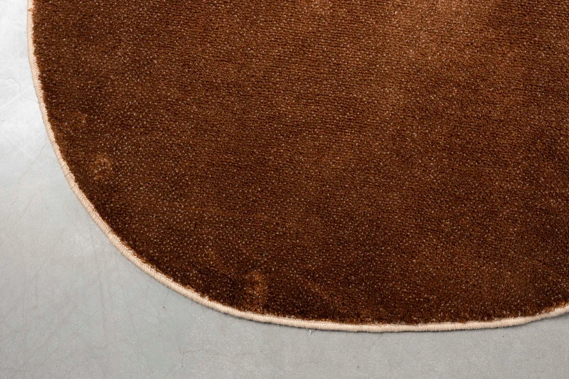 Teppich Phila 160x257 cm Terra von Zuiver mit Glanz-Matt-Effekt