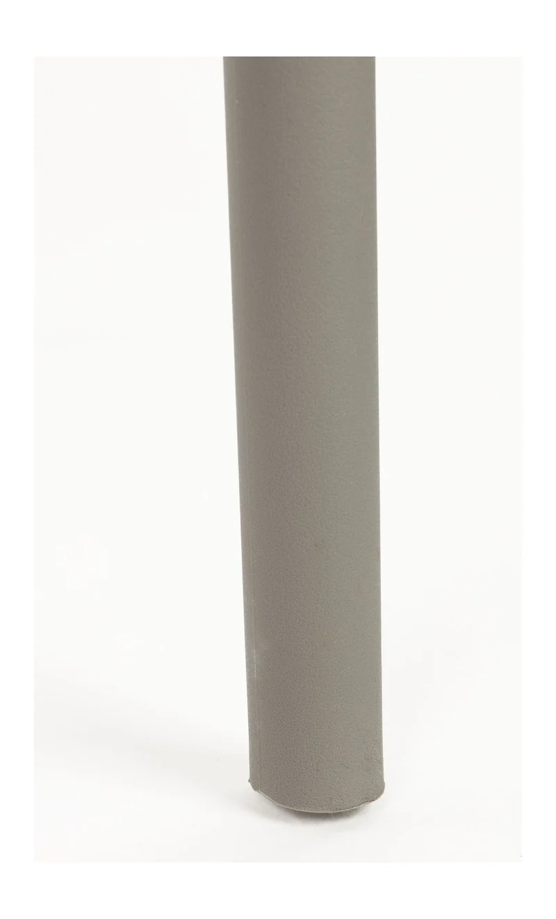 Gartenstuhl Serra im 4er-Set, Grau aus wetterfestem Kunststoff