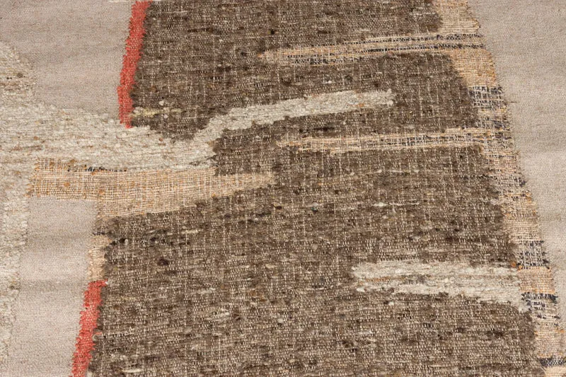 Handgewebter Teppich Briton 200x300 Beige aus Wolle von Dutchbone