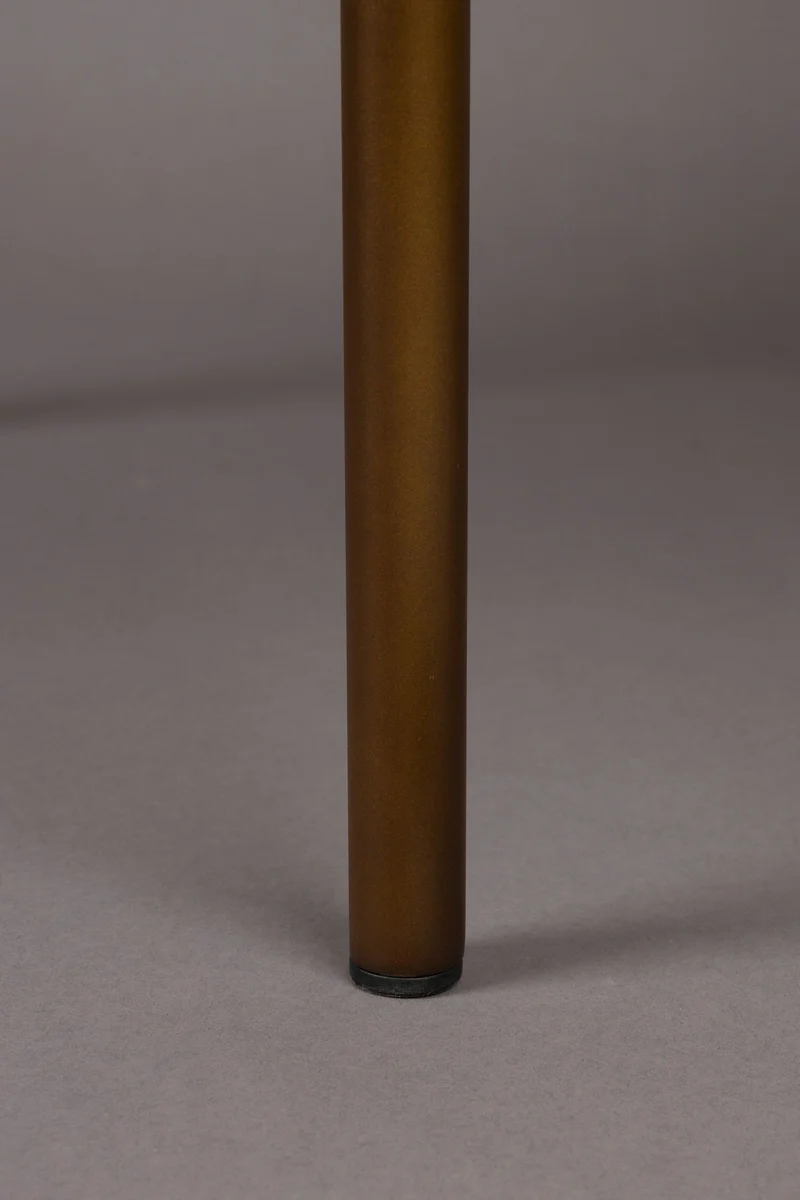 Esszimmerstuhl Naida im 2er-Set, Grün mit Bouclé-Bezug von Dutchbone
