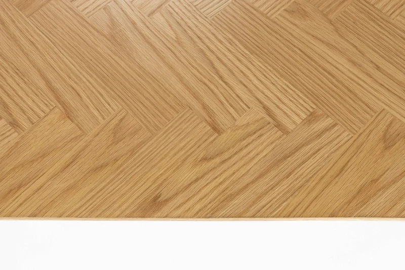 Konsolentisch Fabio 120x40 cm Eichenfurnier mit Fischgrätmuster, Natur