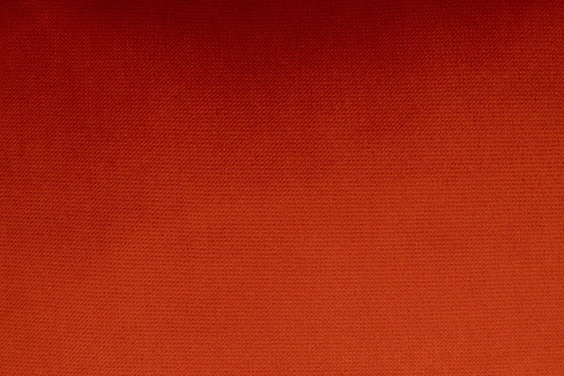 Loungesessel Beefy Orange, drehbar mit Samtstoff-Bezug und Metallfuß