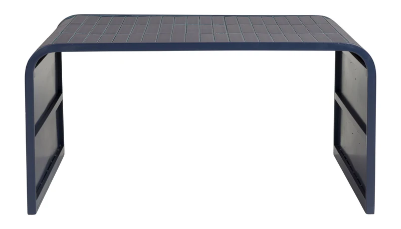 Couchtisch Tiles Zuiver Blau mit Fliesenoptik für Indoor & Outdoor