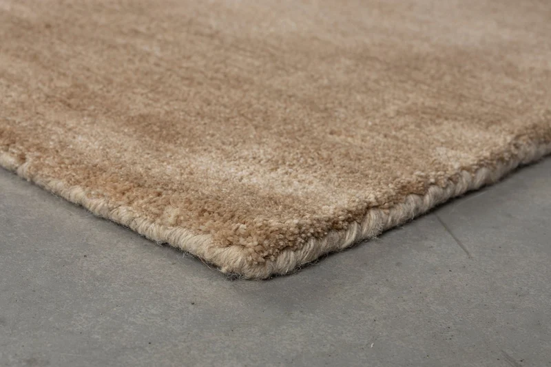 Teppich Luwte 160x230 cm Beige von Zuiver aus weichem Polyester