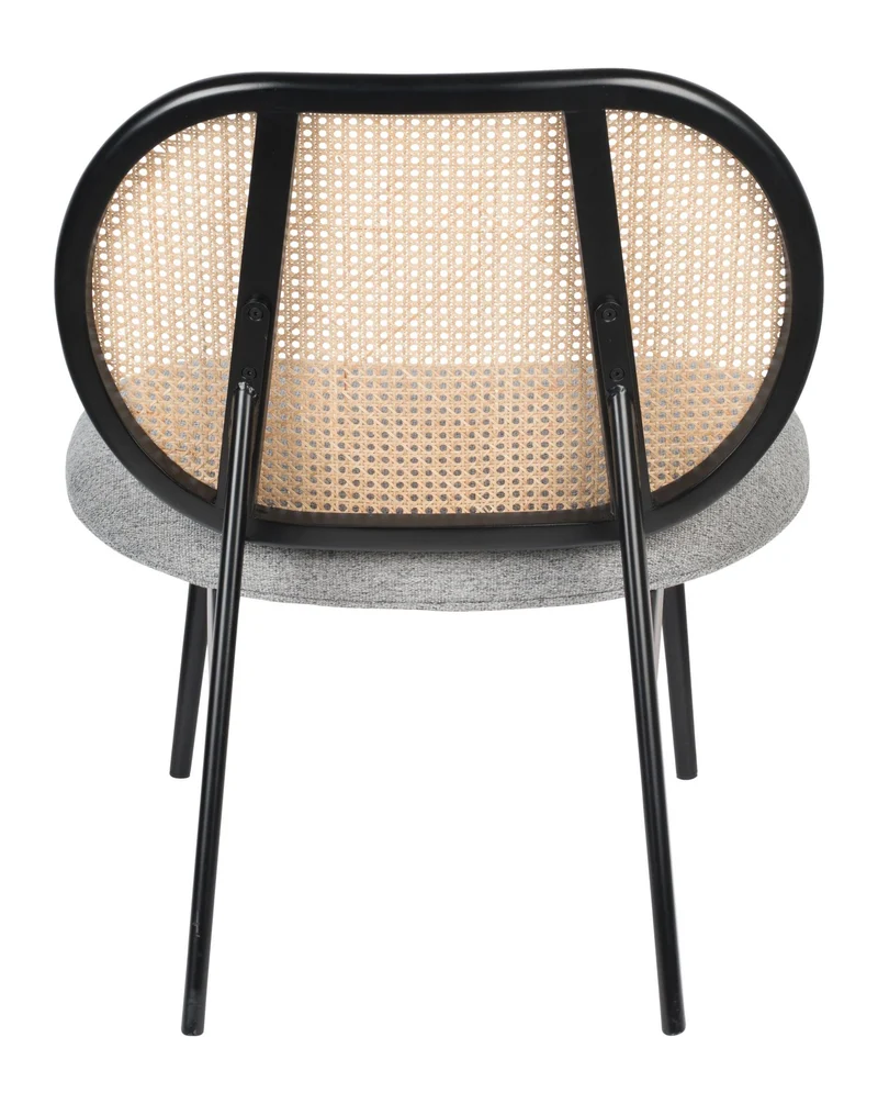 Loungesessel Spike Natural/Grey mit Stahlgestell von Zuiver