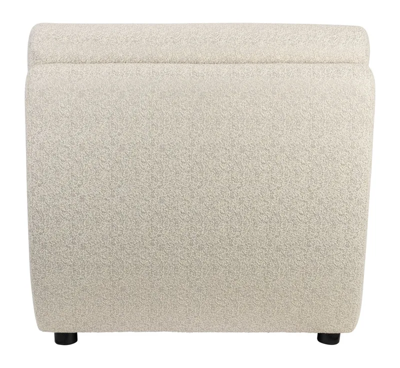 Outdoor Loungesessel Mississippi von Zuiver in Beige, wetterfest