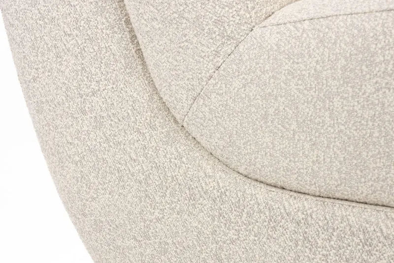 Outdoor Loungesessel Mississippi von Zuiver in Beige, wetterfest