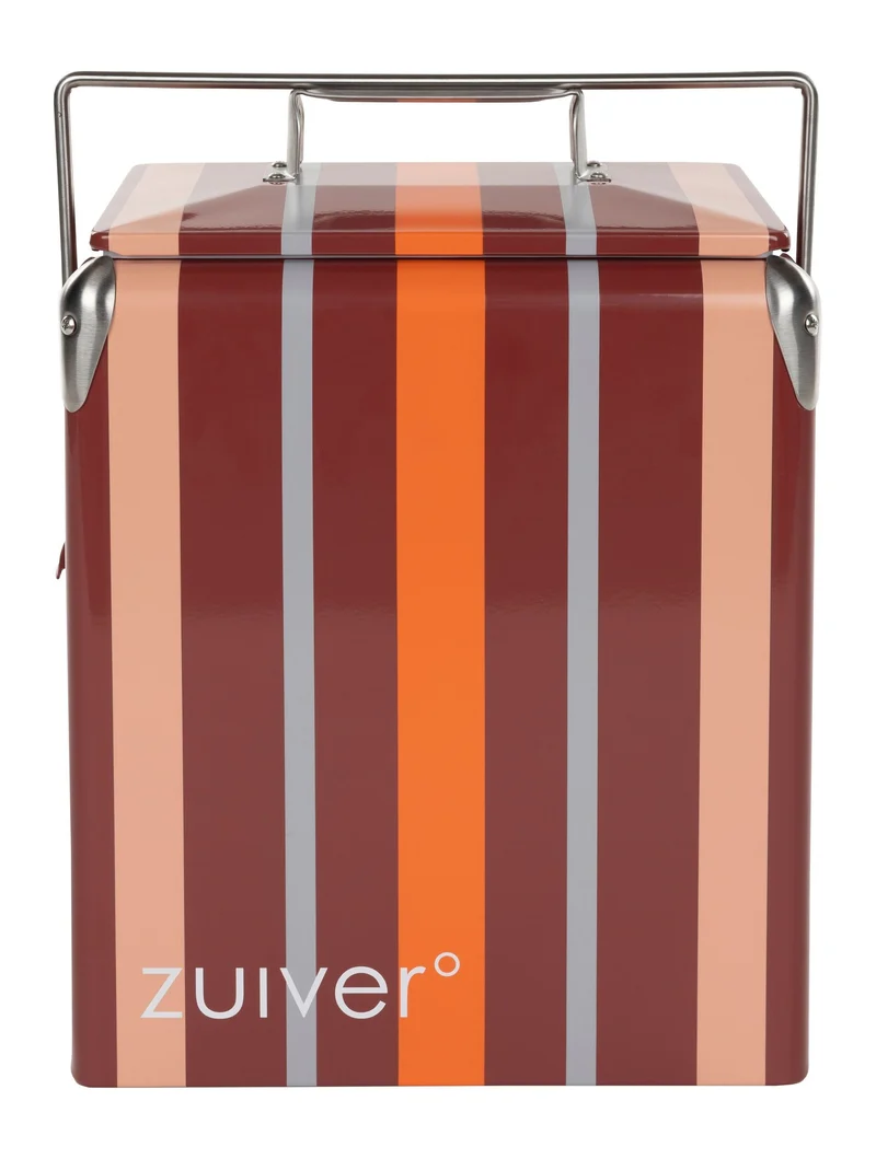 Kühler Cooler Be Wine Stripes Burgundy für Balkon und Terrasse