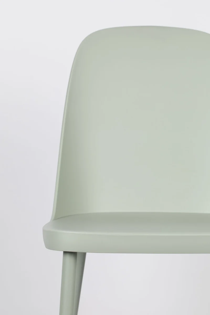 Esszimmerstuhl Pip im 2er-Set, Mint mit stabilem Metallgestell