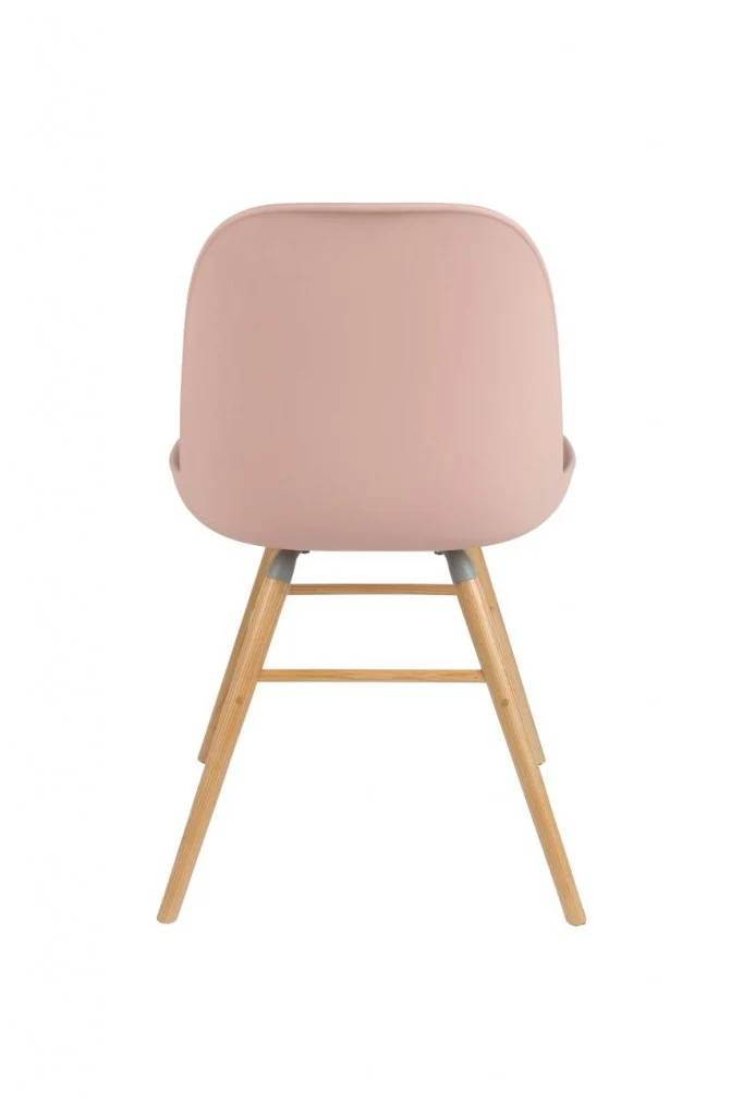 Esszimmerstuhl ALBERT KUIP in Rosa - Designerstuhl von ZUIVER