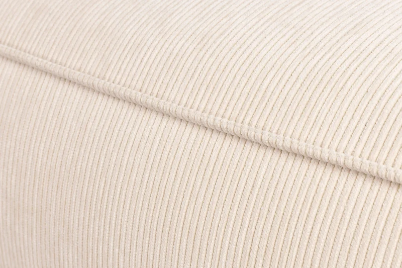 Ecksofa Fat Freddy Rib Left, Beige mit geripptem Stoff von Zuiver
