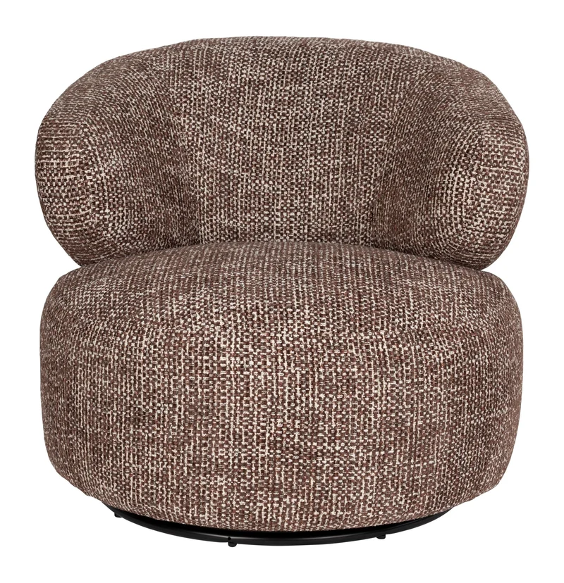 Loungesessel Walter Braun mit drehbarem Gestell von Dutchbone