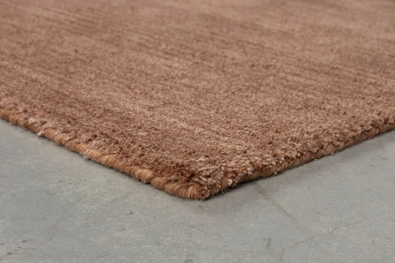 Teppich Luwte 160x230 Terracotta von Zuiver aus weichem Polyester