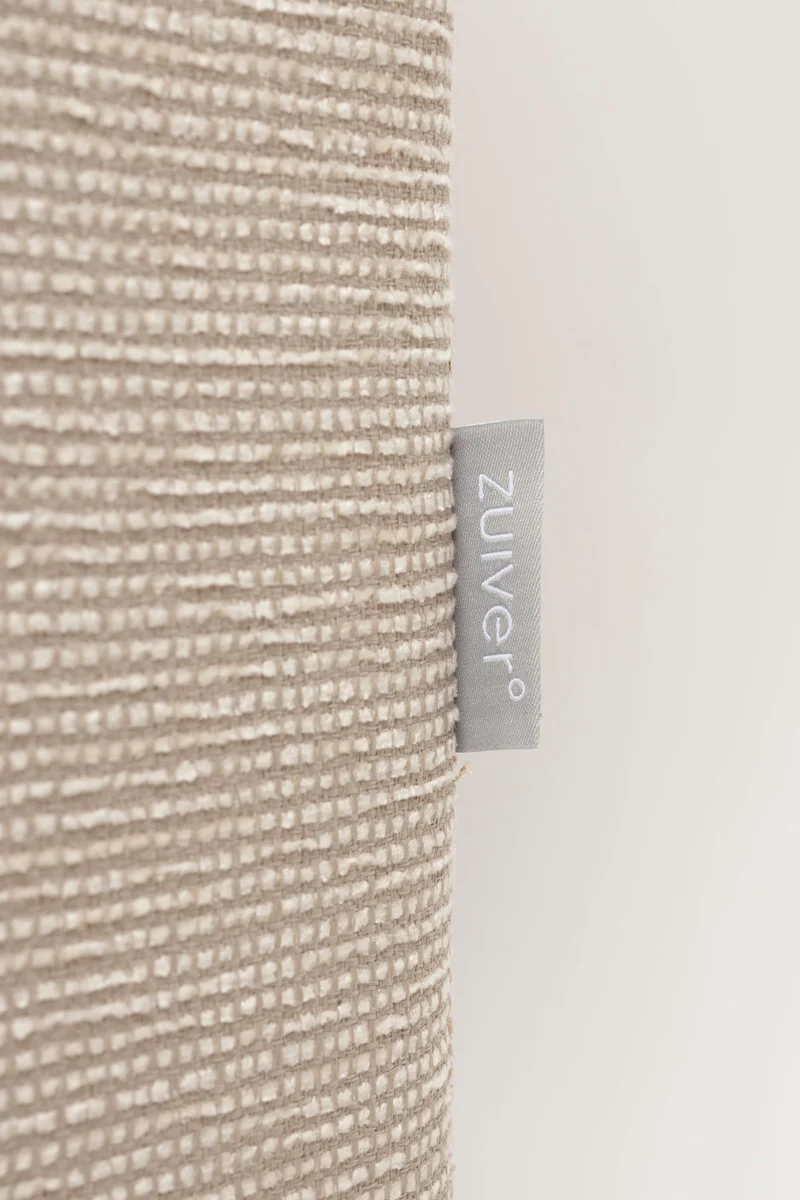 Sofa Balcony 3-Sitzer Beige mit Stahl-Holz-Gestell von Zuiver