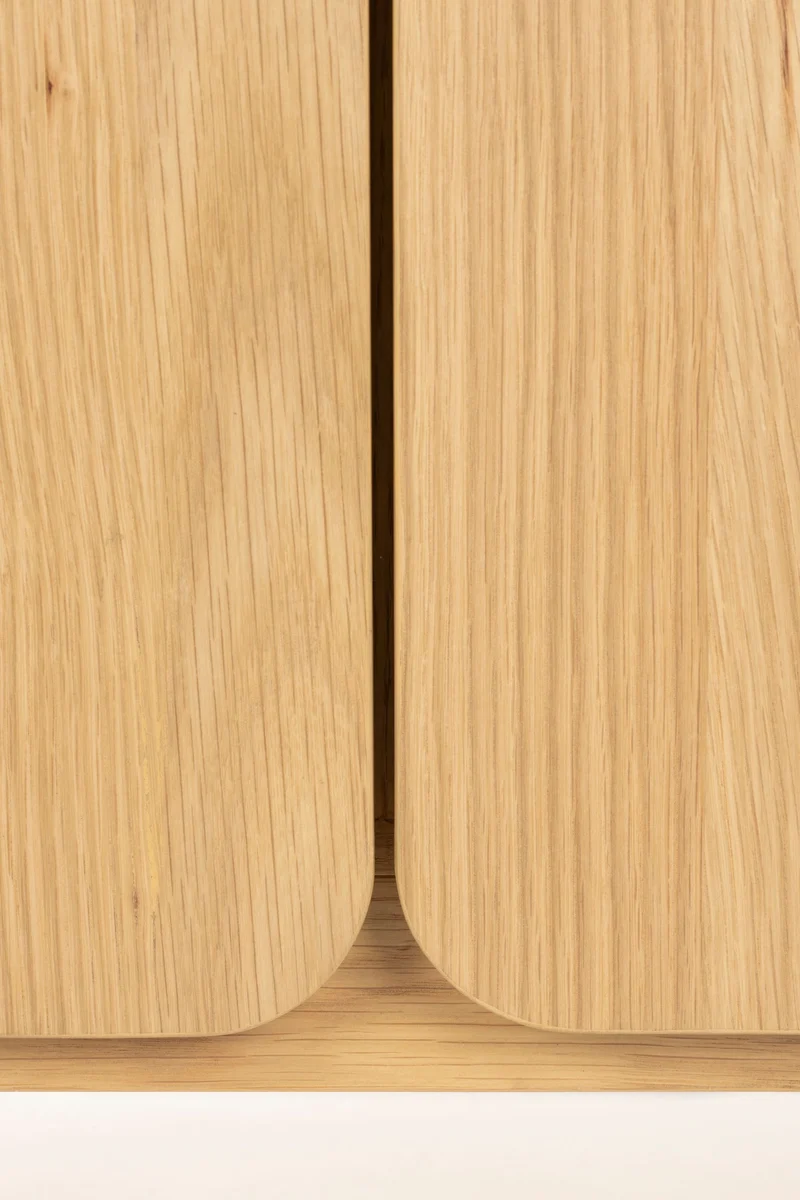 Sideboard Storm Natural aus Eichenfurnier für Wohn- und Schlafzimmer