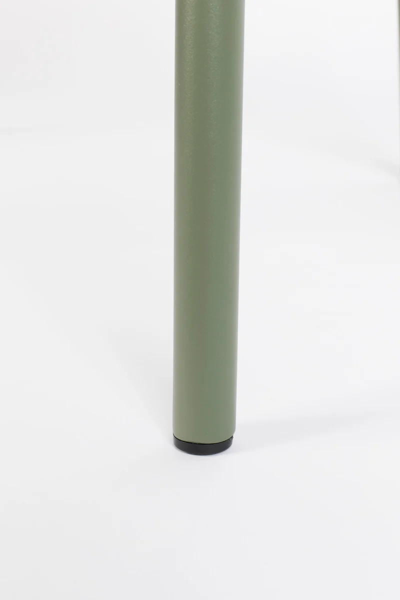 Gartensessel Vondel im 2er-Set, Grün aus Aluminium von Zuiver