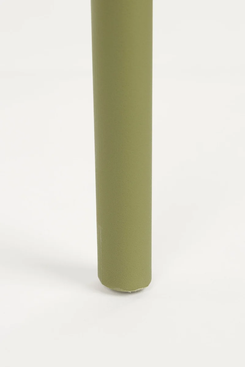Gartenstuhl Serra im 4er-Set, Grün aus Kunststoff für Balkon