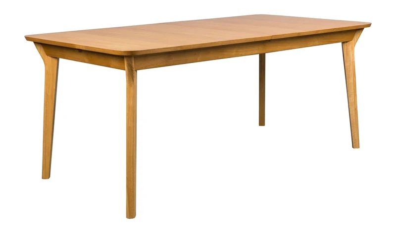 Esstisch Ellen Zuiver, ausziehbar 180-220 cm, Massivholz Natur