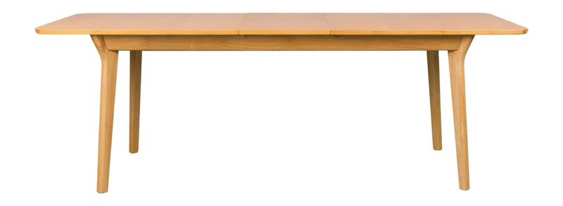 Esstisch Ellen Zuiver, ausziehbar 180-220 cm, Massivholz Natur