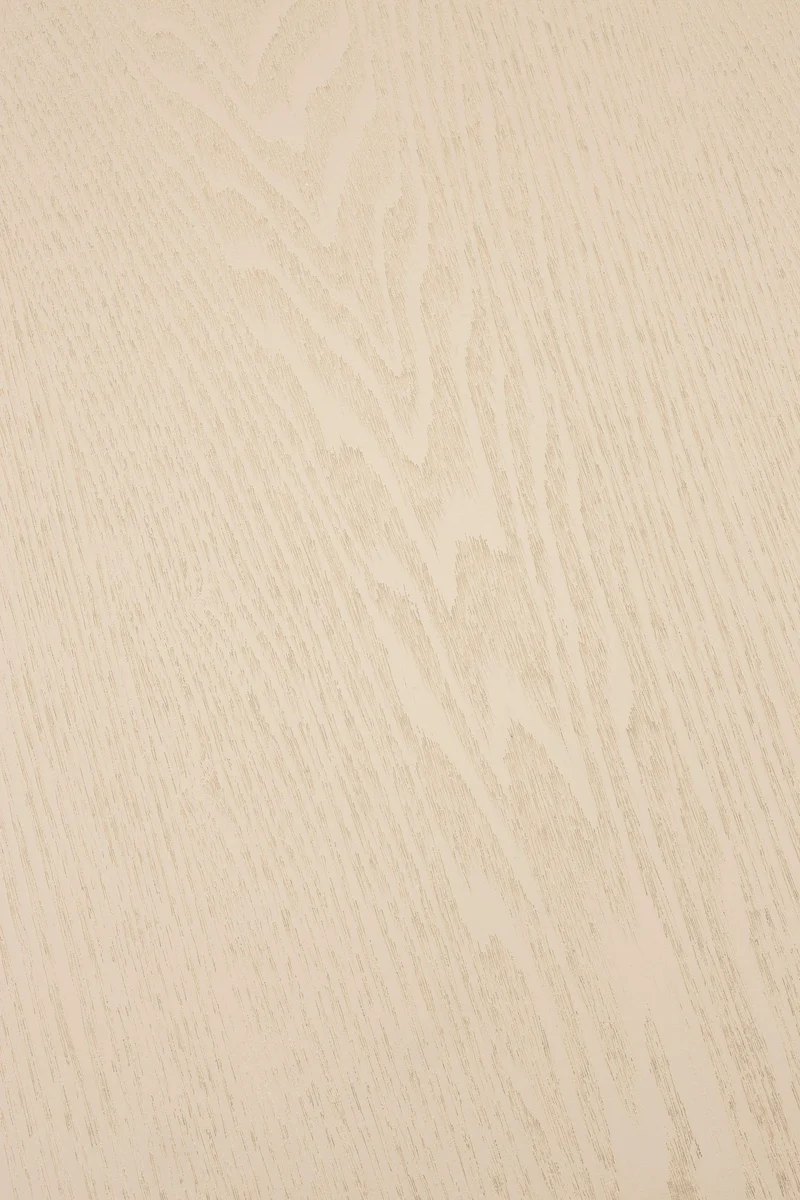 Esstisch Pilar Rund aus Eschenfurnier in Beige, Ø100 cm, Zuiver