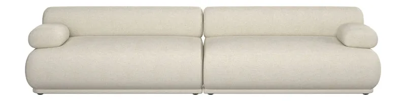 Sofa Rembrandt 3-Sitzer Beige mit Rippstoff-Bezug, Zuiver Wohnzimmer