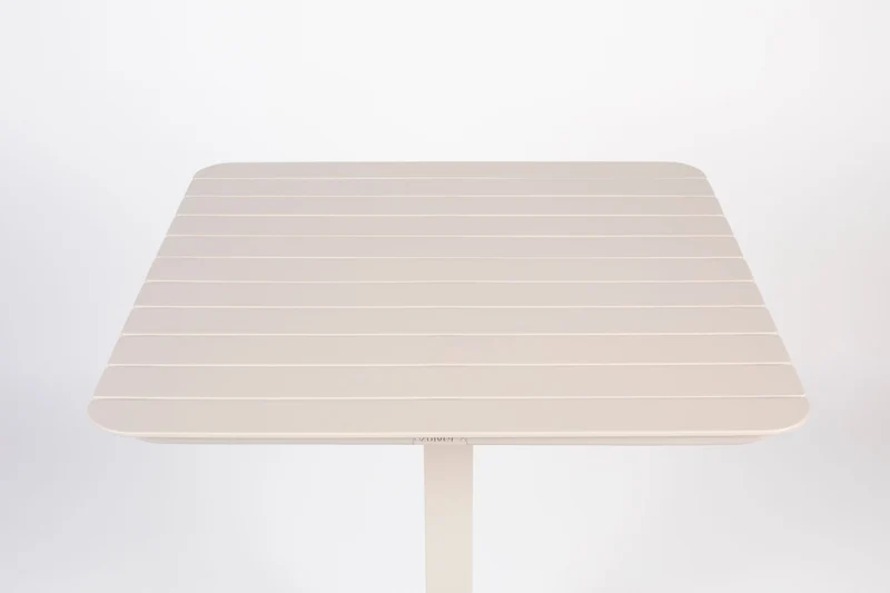 Bistrotisch Vondel 71x71 cm Clay, Gartentisch aus Aluminium von Zuiver