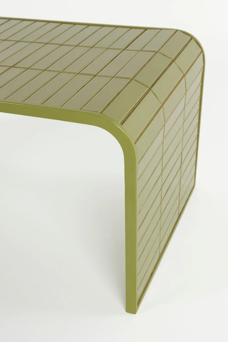 Couchtisch Tiles Green von Zuiver mit Fliesen-Optik, Indoor & Outdoor
