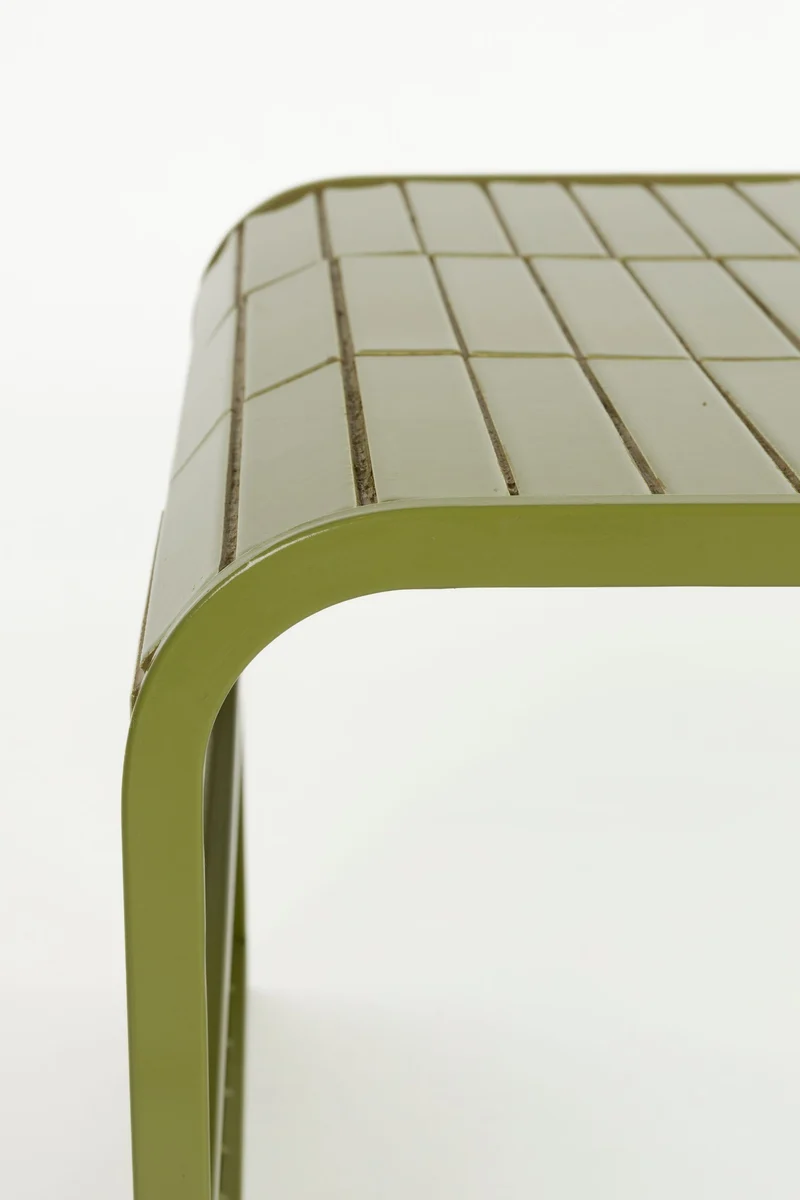 Couchtisch Tiles Green von Zuiver mit Fliesen-Optik, Indoor & Outdoor