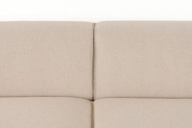 Sofa Milka 4,5-Sitzer mit Chaiselongue in Sand von Zuiver