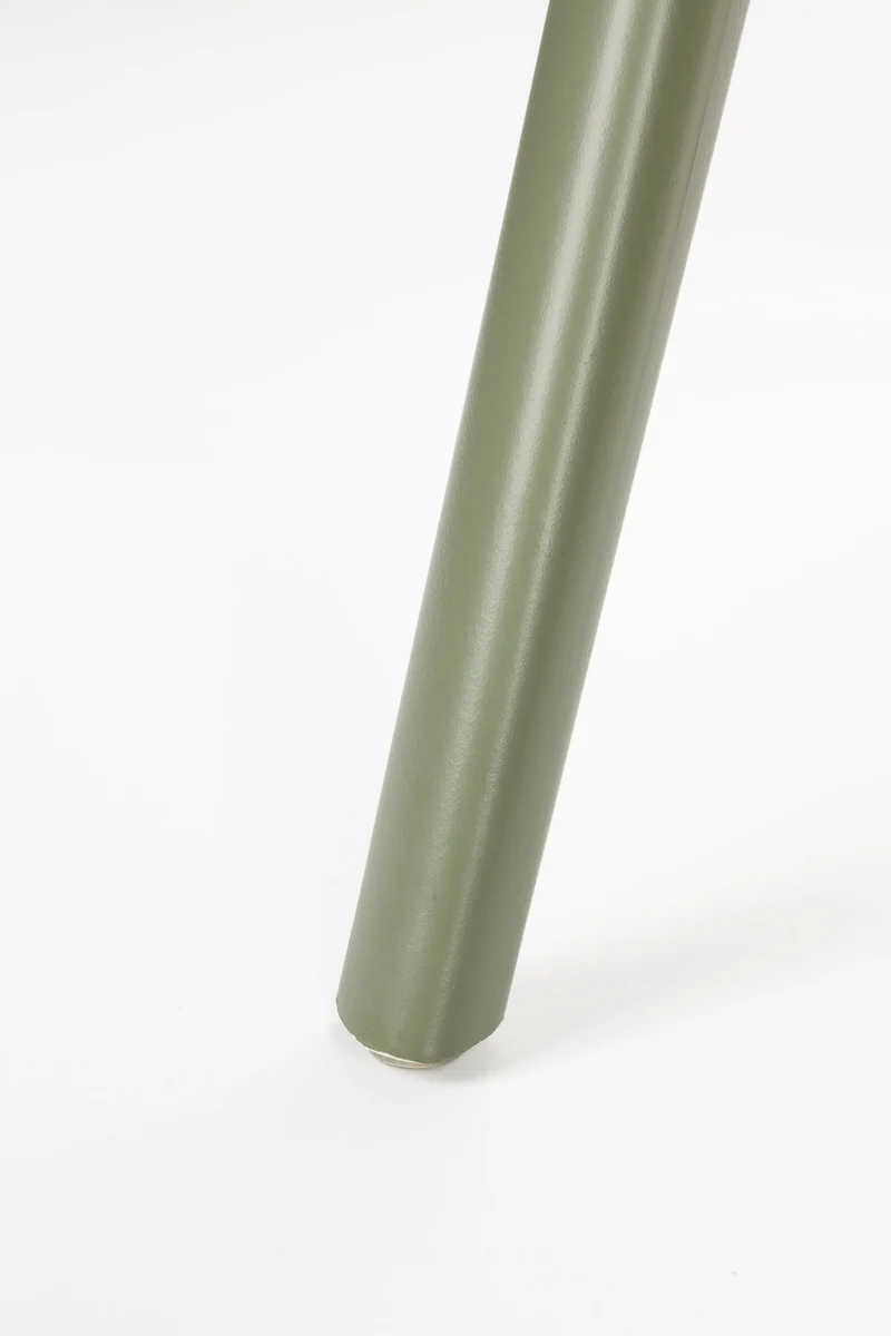 Gartenstuhl Horizon 4er-Set, Forest Green aus Polypropylen von Zuiver