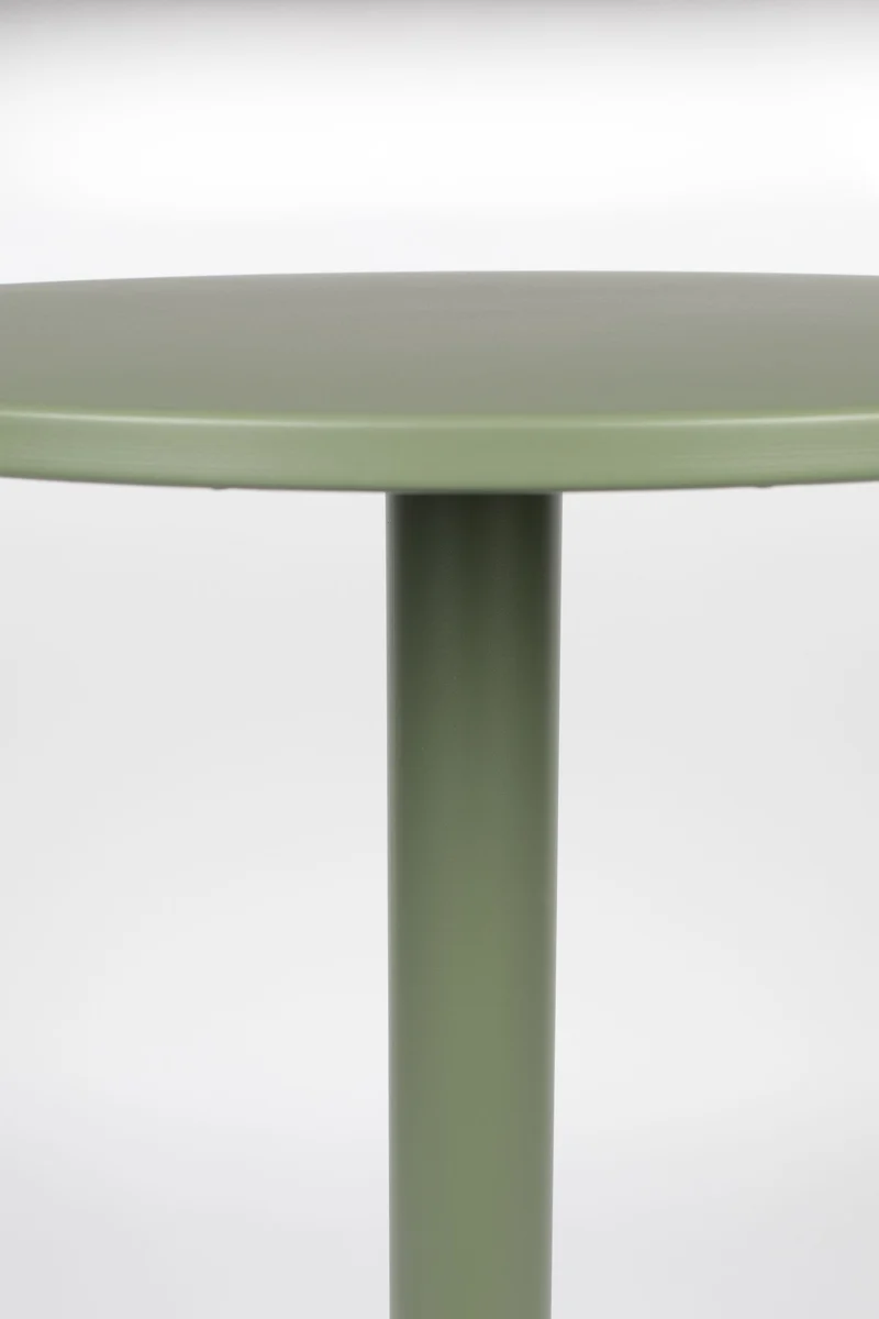 Bistrotisch Metsu von Zuiver aus Stahl in Grün für Wohnzimmer