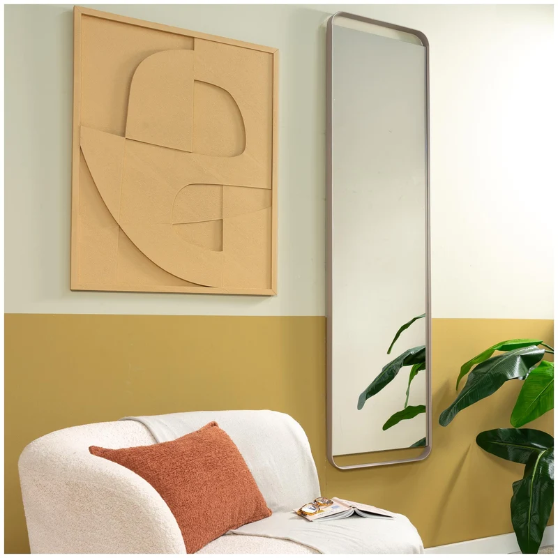 Spinder REX MIRROR L: Moderner Stahlspiegel im skandinavischen Design