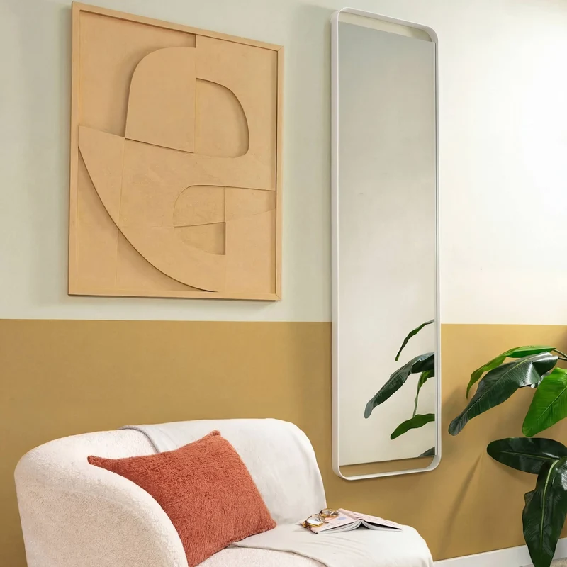 Spinder REX MIRROR L: Moderner Stahlspiegel im skandinavischen Design