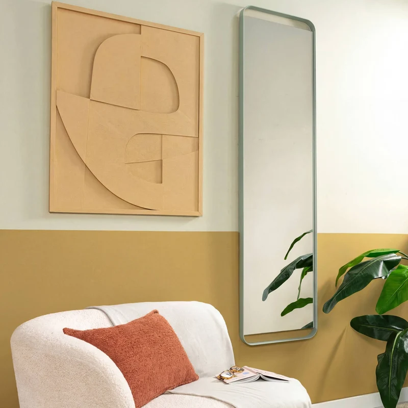 Spinder REX MIRROR L: Moderner Stahlspiegel im skandinavischen Design