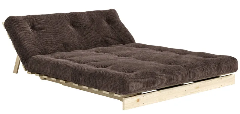 Sofa Schlafsofa ROOTS 140 Polster Cord Kiefer massiv unbehandelt Karup
