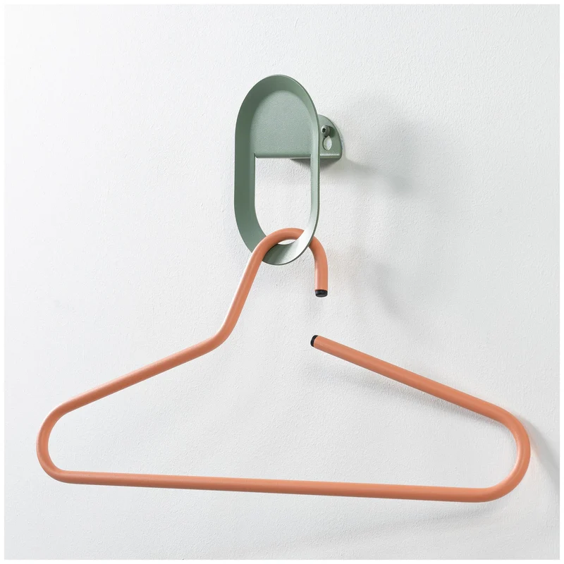 Design Garderobenhaken COUCOU Wandhaken Kleiderhaken Stahl Spinder