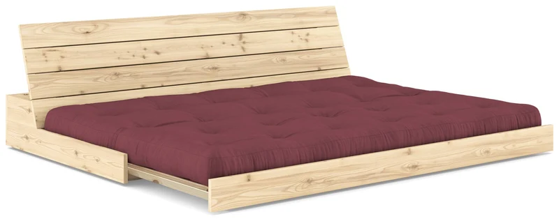 Sofa Ausziehsofa BASE Kiefer massiv lackiert, von Karup