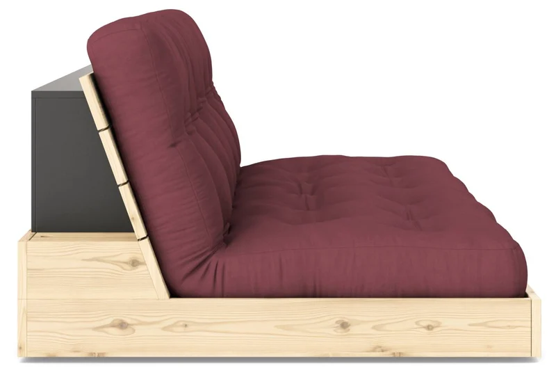Sofa Ausziehsofa BASE Kiefer massiv lackiert, von Karup