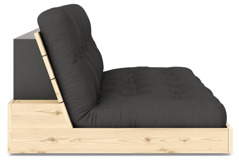 Sofa Ausziehsofa BASE Kiefer massiv lackiert, von Karup
